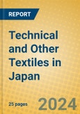 Technical and Other Textiles in Japan- Product Image