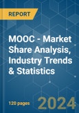 MOOC - Market Share Analysis, Industry Trends & Statistics, Growth Forecasts 2019 - 2029- Product Image