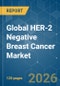 Global HER-2 Negative Breast Cancer - Market Share Analysis, Industry Trends & Statistics, Growth Forecasts (2026-2031) - Product Thumbnail Image