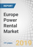 Europe Power Rental Market by Type (Diesel, Gas), Power Rating, End Users (Utilities, Oil & Gas, Events, Construction, Mining, Manufacturing, Shipping, Data Center), Application (Peak Shaving, Base Load, Standby, Others), Country - Forecasts to 2024- Product Image