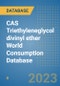CAS Triethyleneglycol divinyl ether World Consumption Database - Product Image