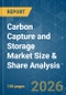 Carbon Capture and Storage Market Size & Share Analysis - Growth Trends and Forecast 2026-2031 - Product Thumbnail Image