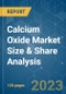 Calcium Oxide Market Size & Share Analysis - Growth Trends & Forecasts (2023 - 2028) - Product Thumbnail Image