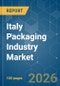 Italy Packaging Industry - Market Share Analysis, Industry Trends & Statistics, Growth Forecasts (2026-2031) - Product Thumbnail Image
