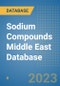 Sodium Compounds Middle East Database - Product Image