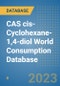 CAS cis-Cyclohexane-1,4-diol World Consumption Database - Product Image