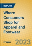 Where Consumers Shop for Apparel and Footwear- Product Image