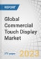 Global Commercial Touch Display Market by Product (Monitor, POS Terminal, Signage Display), Touch Technology (Resistive, Capacitive, Infrared), Aspect Ratio (Wide, Square), Resolution, Screen Size, Industry, Application and Region - Forecast to 2029 - Product Thumbnail Image