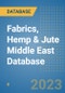 Fabrics, Hemp & Jute Middle East Database - Product Thumbnail Image