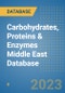 Carbohydrates, Proteins & Enzymes Middle East Database - Product Thumbnail Image