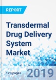 Transdermal Drug Delivery System Market By Type, By Application, and By End-User: Global Industry Perspective, Comprehensive Analysis, and Forecast, 2018-2025- Product Image