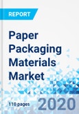 Paper Packaging Materials Market - By Material, By Application, and By Region - Global Industry Perspective, Comprehensive Analysis, and Forecast, 2020 - 2026- Product Image