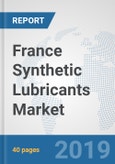France Synthetic Lubricants Market: Prospects, Trends Analysis, Market Size and Forecasts up to 2024- Product Image