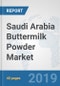 Saudi Arabia Buttermilk Powder Market: Prospects, Trends Analysis, Market Size and Forecasts up to 2025 - Product Thumbnail Image