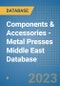 Components & Accessories - Metal Presses Middle East Database - Product Thumbnail Image
