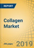 Collagen Market by Product (Gelatine and Collagen Peptide), Source (Porcine, Bovine, Marine, Chicken, Sheep), Application (Food and Beverages, Pharmaceuticals, Nutraceuticals, Cosmetics, Healthcare), and Geography - Global Forecast to 2025- Product Image
