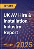 UK AV Hire & Installation - Industry Report- Product Image