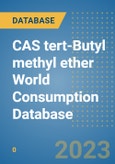 CAS tert-Butyl methyl ether World Consumption Database- Product Image