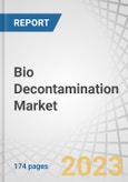 Bio Decontamination Market by Product (Equipment, Consumables), Agent (Hydrogen Peroxide, Chlorine Dioxide, Nitrogen Dioxide), Type (Room Decontamination, Chamber Decontamination), End user (Hospital & Healthcare facilities) - Global Forecast to 2028- Product Image