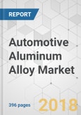 Automotive Aluminum Alloy Market - Global Industry Analysis, Size, Share, Growth, Trends, and Forecast 2018-2026- Product Image