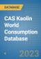 CAS Kaolin World Consumption Database - Product Image