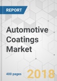 Automotive Coatings Market - Global Industry Analysis, Size, Share, Growth, Trends, and Forecast 2018-2026- Product Image