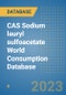 CAS Sodium lauryl sulfoacetate World Consumption Database - Product Image