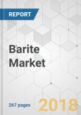 Barite Market - Global Industry Analysis, Size, Share, Growth, Trends, and Forecast 2018-2026- Product Image