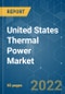 United States Thermal Power Market - Growth, Trends, COVID-19 Impact, and Forecasts (2022 - 2027) - Product Thumbnail Image