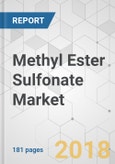 Methyl Ester Sulfonate Market - Global Industry Analysis, Size, Share, Growth, Trends, and Forecast, 2017-2025- Product Image