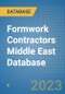 Formwork Contractors Middle East Database - Product Image