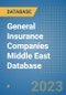 General Insurance Companies Middle East Database - Product Image