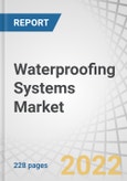Waterproofing Systems Market by Type (Waterproofing Membranes, Waterproofing Chemicals, Integral Systems), Application (Building Structures, Roofing & Walls, Roadways, Waste & Water Management) and Region - Global Forecast to 2027- Product Image