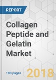 Collagen Peptide and Gelatin Market - Global Industry Analysis, Size, Share, Growth, Trends, and Forecast 2017-2025- Product Image