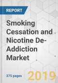 Smoking Cessation and Nicotine De-Addiction Market - Global Industry Analysis, Size, Share, Growth, Trends, and Forecast 2018-2026- Product Image
