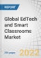 Global EdTech and Smart Classrooms Market by Hardware (Interactive Displays, Interactive Projectors), Education System Solution (LMS, TMS, DMS, SRS, Test Preparation, Learning & Gamification), Deployment Type, End User and Region - Forecast to 2027 - Product Image