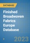 Finished Broadwoven Fabrics Europe Database - Product Image