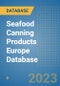 Seafood Canning Products Europe Database - Product Image