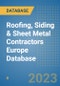 Roofing, Siding & Sheet Metal Contractors Europe Database - Product Thumbnail Image