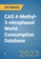 CAS 4-Methyl-3-nitrophenol World Consumption Database - Product Image