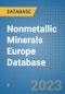 Nonmetallic Minerals Europe Database - Product Image