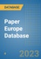 Paper Europe Database - Product Image