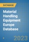 Material Handling Equipment Europe Database - Product Image