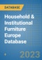 Household & Institutional Furniture Europe Database - Product Image