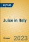 Juice in Italy - Product Image