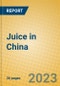 Juice in China - Product Image