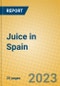 Juice in Spain - Product Image