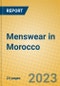 Menswear in Morocco - Product Image