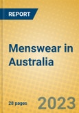 Menswear in Australia- Product Image