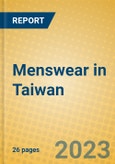 Menswear in Taiwan- Product Image